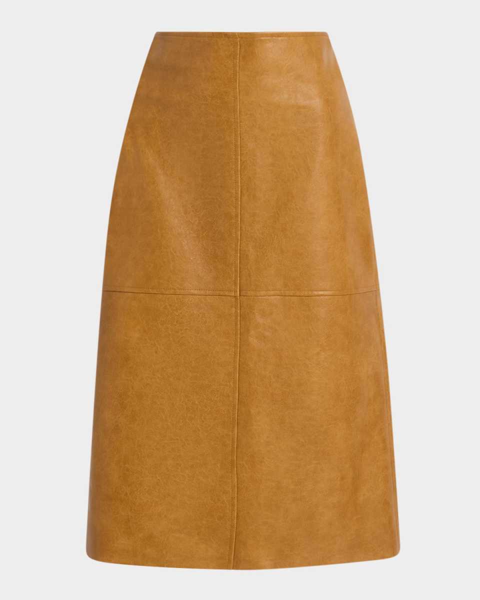 Jordie Faux Leather Skirt